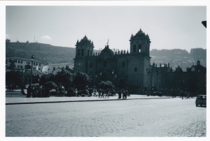 The beautiful Cusco Town Square 